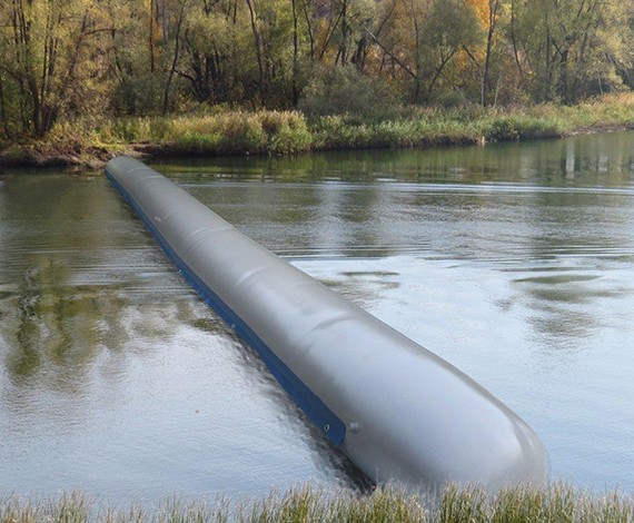 Водоналивные дамбы в Нижнем Новгороде