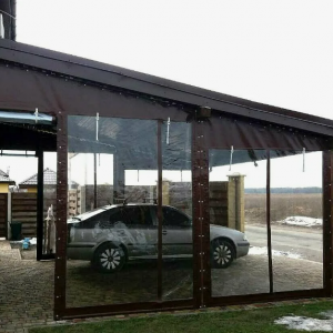 Мягкие окна для навесов , гаражей